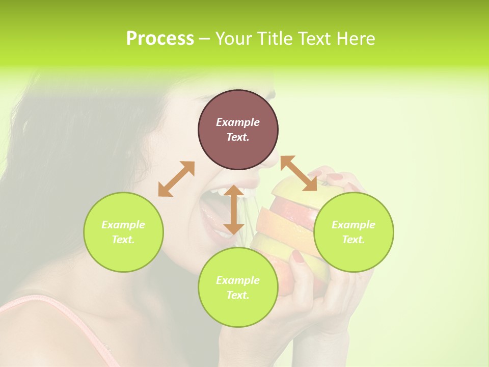 Smile Happiness Food PowerPoint Template