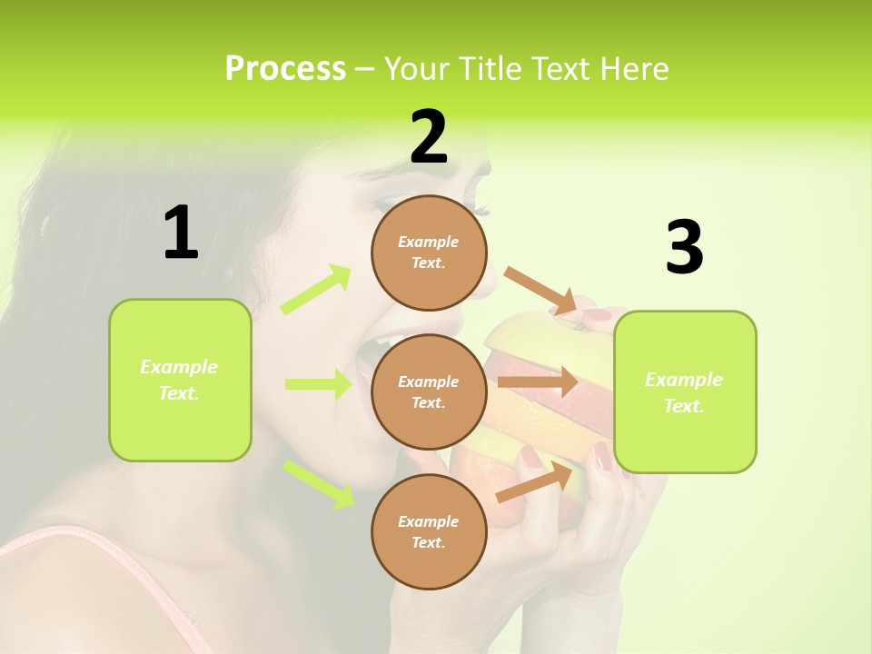 Smile Happiness Food PowerPoint Template