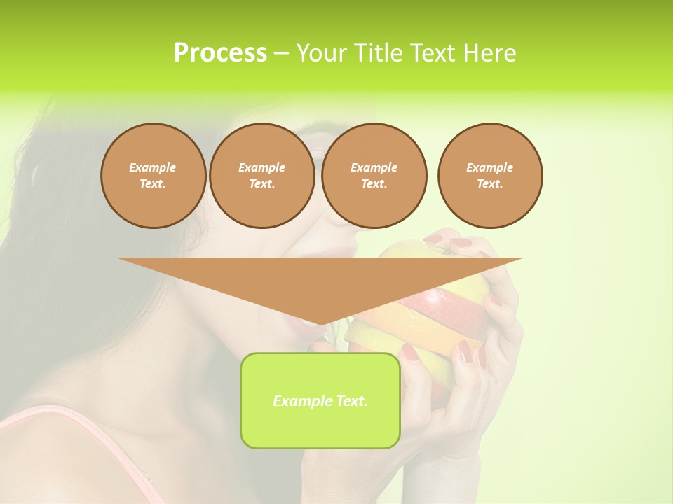 Smile Happiness Food PowerPoint Template