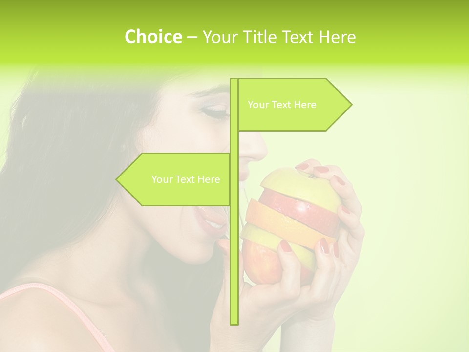 Smile Happiness Food PowerPoint Template