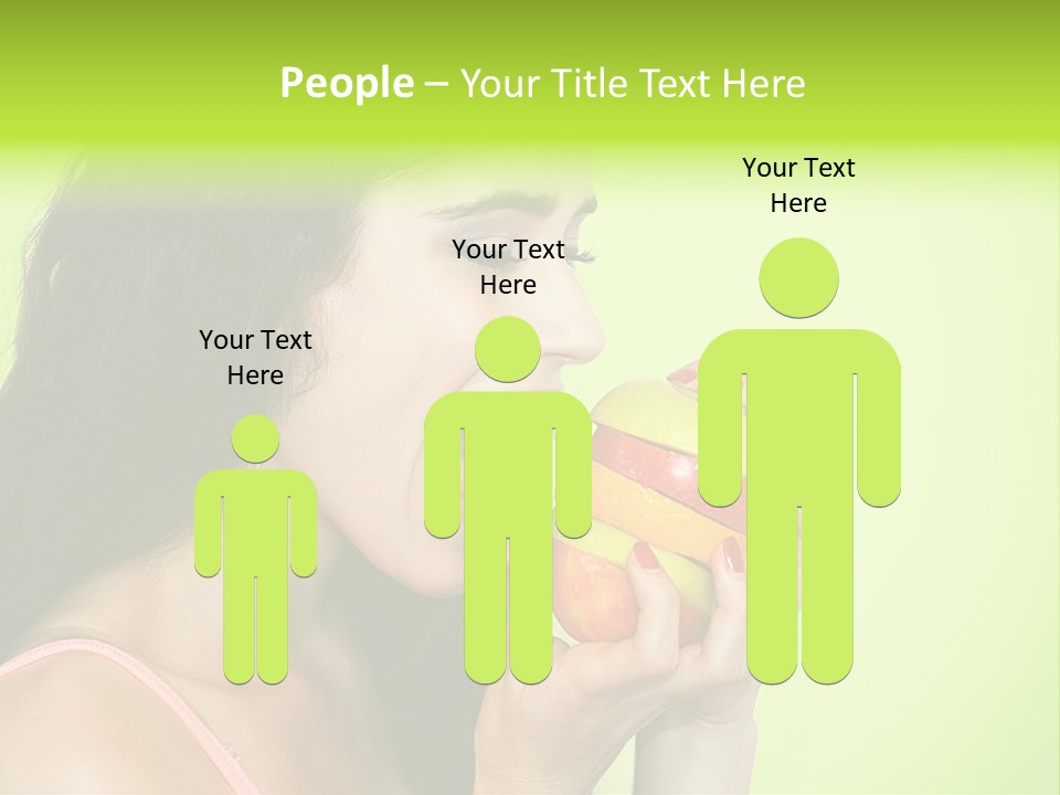 Smile Happiness Food PowerPoint Template