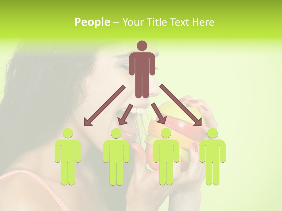 Smile Happiness Food PowerPoint Template