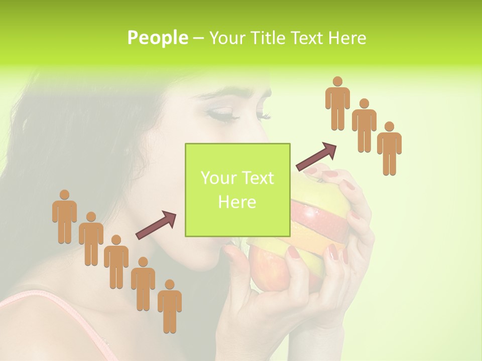 Smile Happiness Food PowerPoint Template