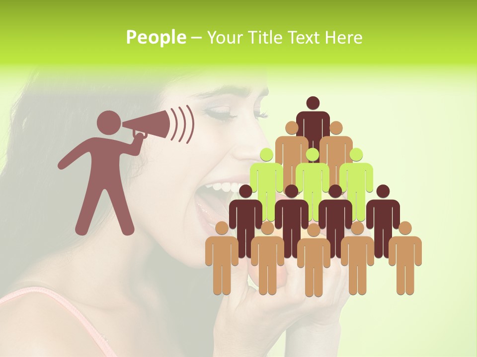 Smile Happiness Food PowerPoint Template