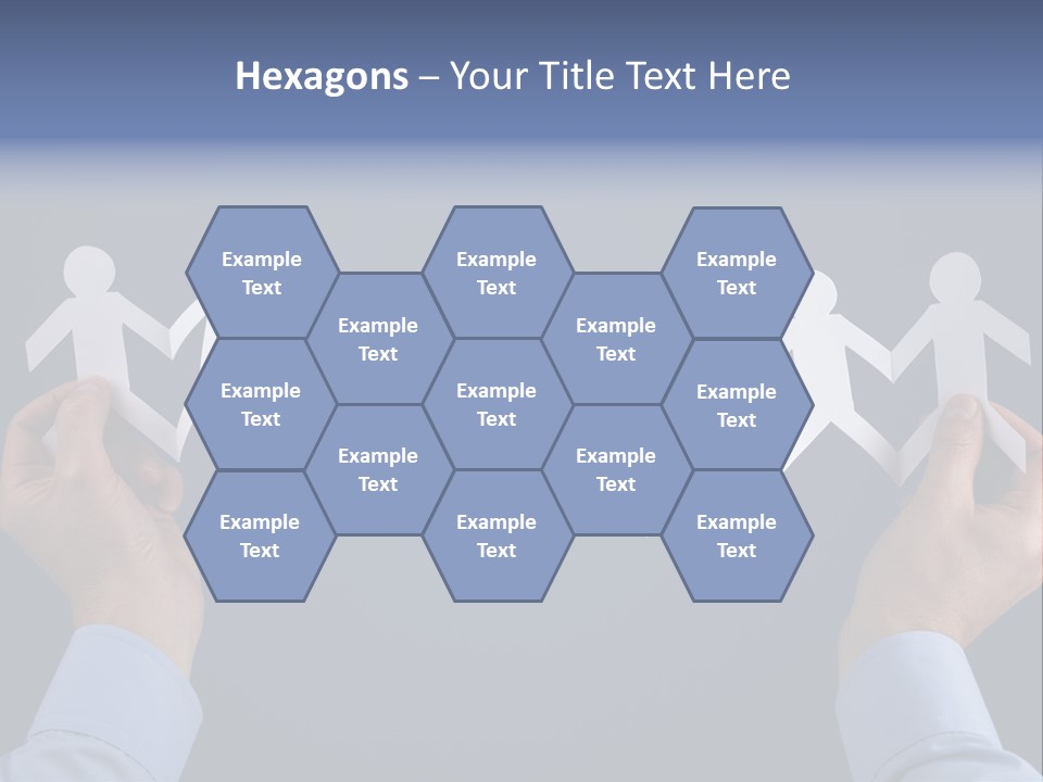 Friendship Holding Crowd PowerPoint Template