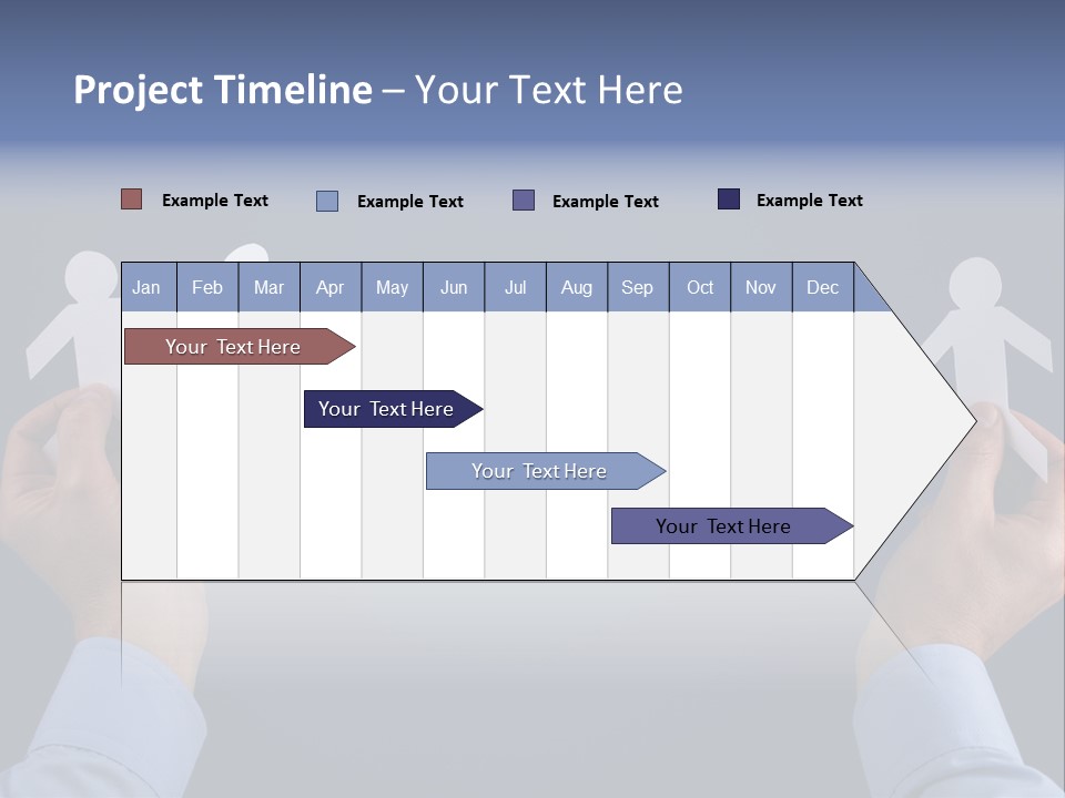 Friendship Holding Crowd PowerPoint Template