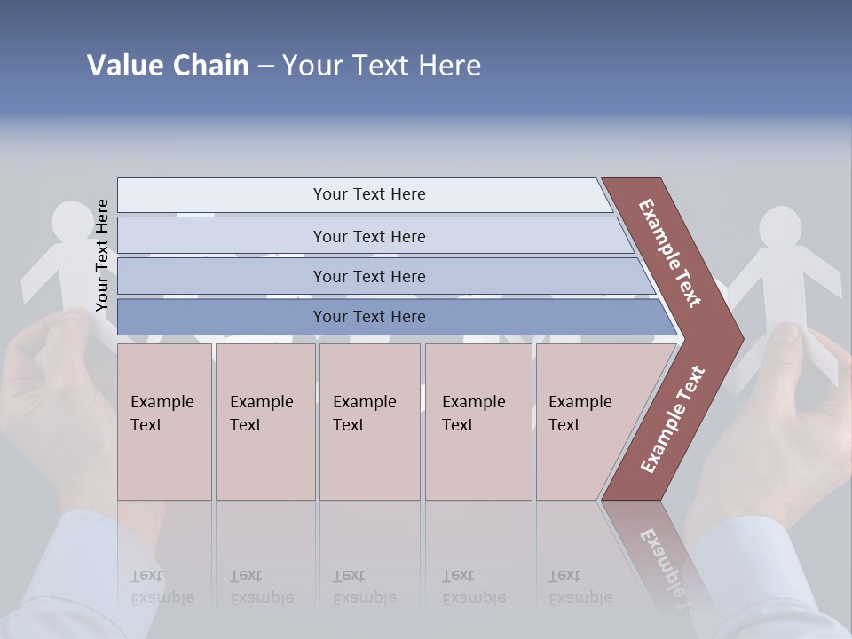 Friendship Holding Crowd PowerPoint Template