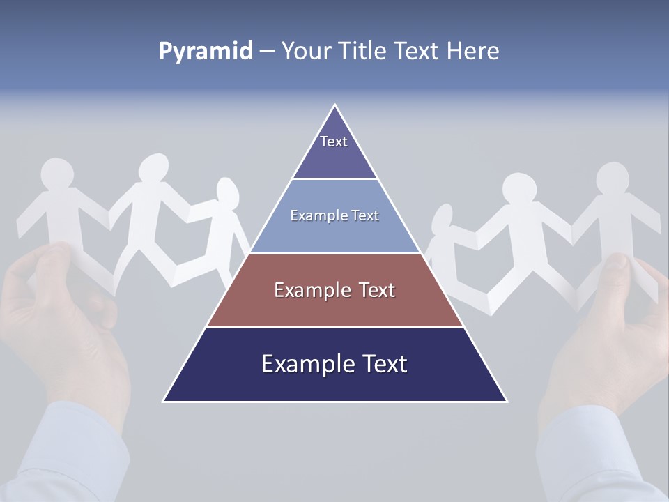 Friendship Holding Crowd PowerPoint Template