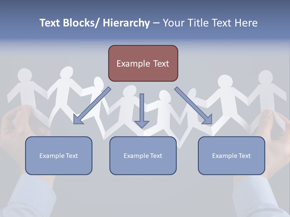 Friendship Holding Crowd PowerPoint Template