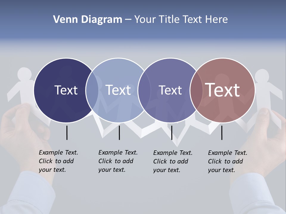 Friendship Holding Crowd PowerPoint Template