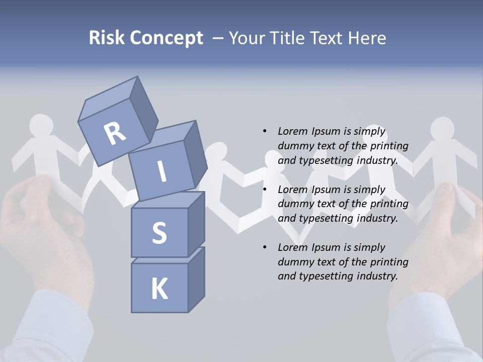 Friendship Holding Crowd PowerPoint Template