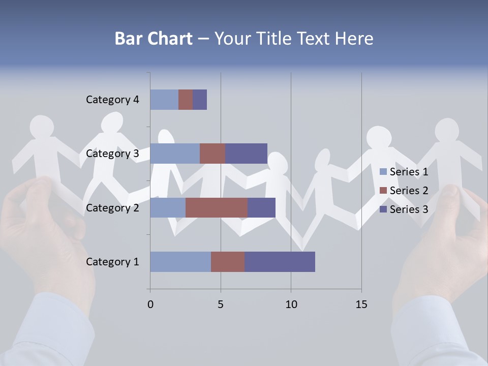 Friendship Holding Crowd PowerPoint Template
