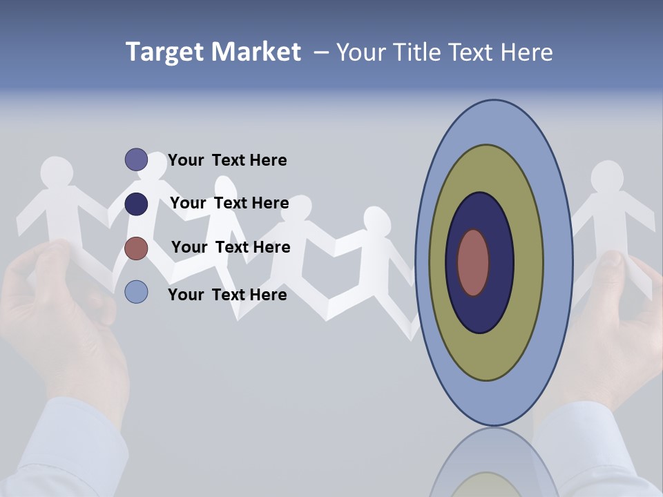 Friendship Holding Crowd PowerPoint Template