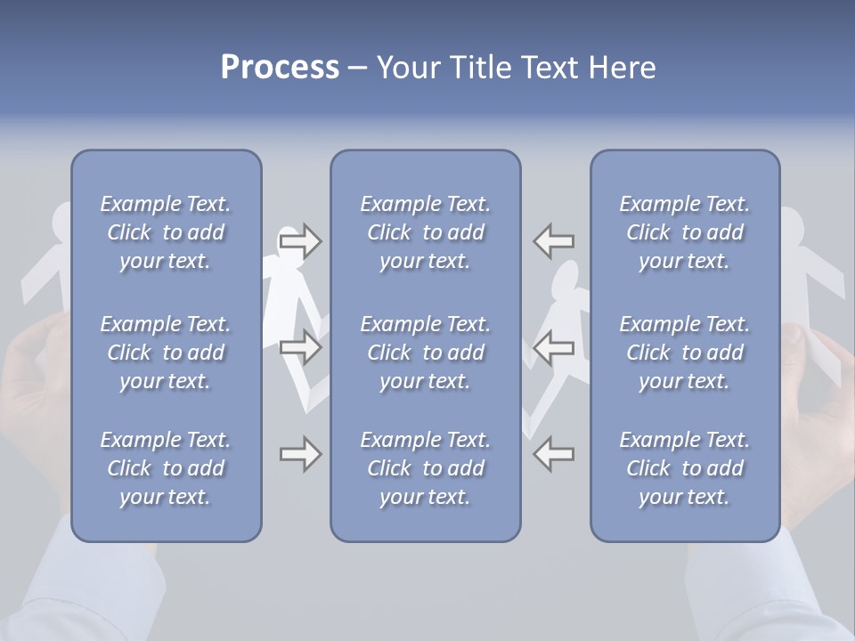 Friendship Holding Crowd PowerPoint Template