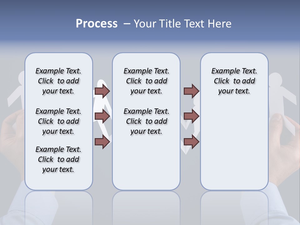 Friendship Holding Crowd PowerPoint Template