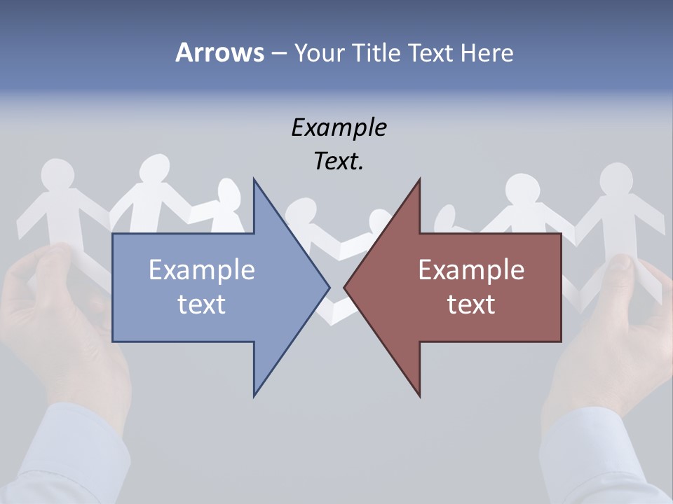 Friendship Holding Crowd PowerPoint Template