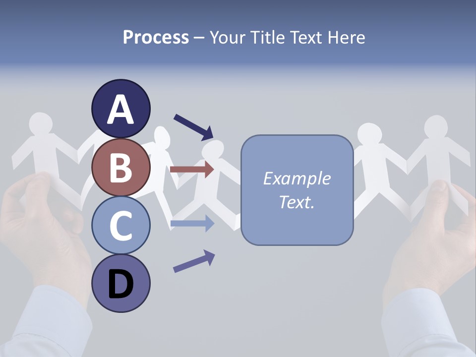 Friendship Holding Crowd PowerPoint Template