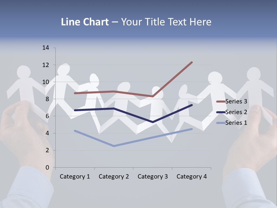 Friendship Holding Crowd PowerPoint Template