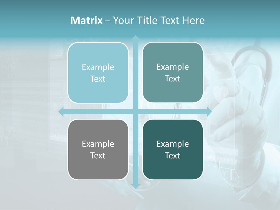 Doctor Chart Portal PowerPoint Template