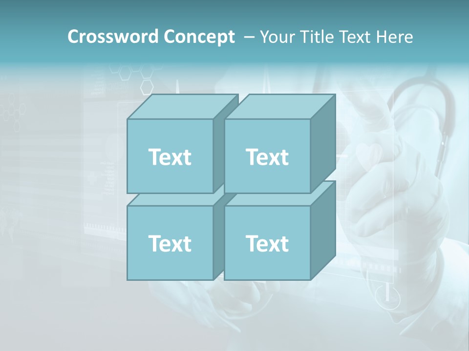 Doctor Chart Portal PowerPoint Template