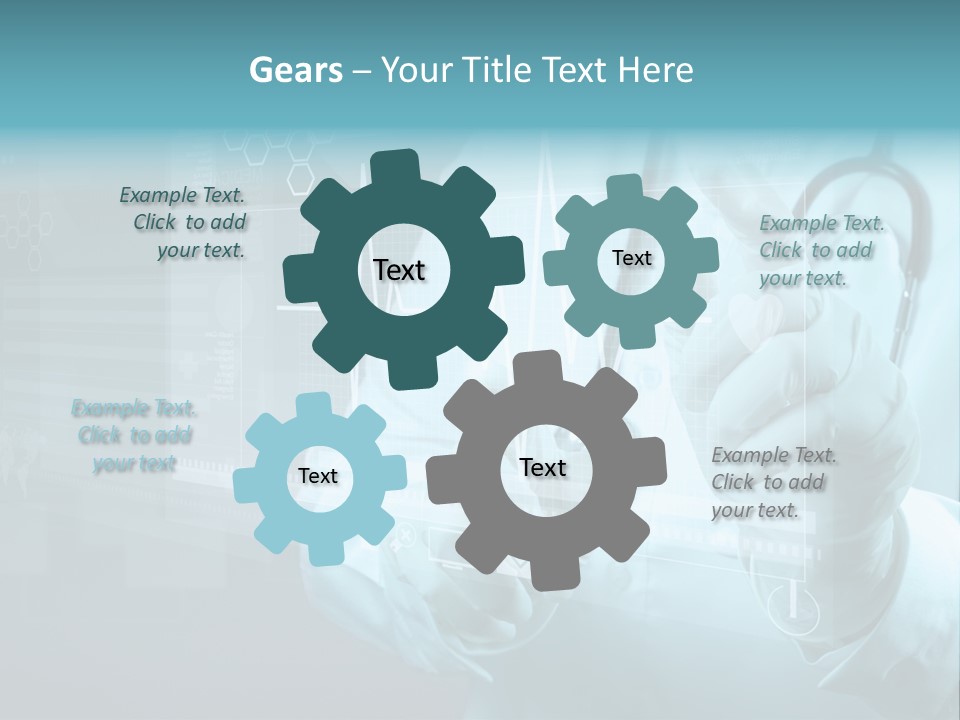 Doctor Chart Portal PowerPoint Template