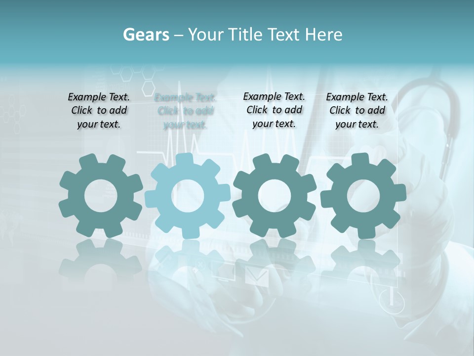 Doctor Chart Portal PowerPoint Template