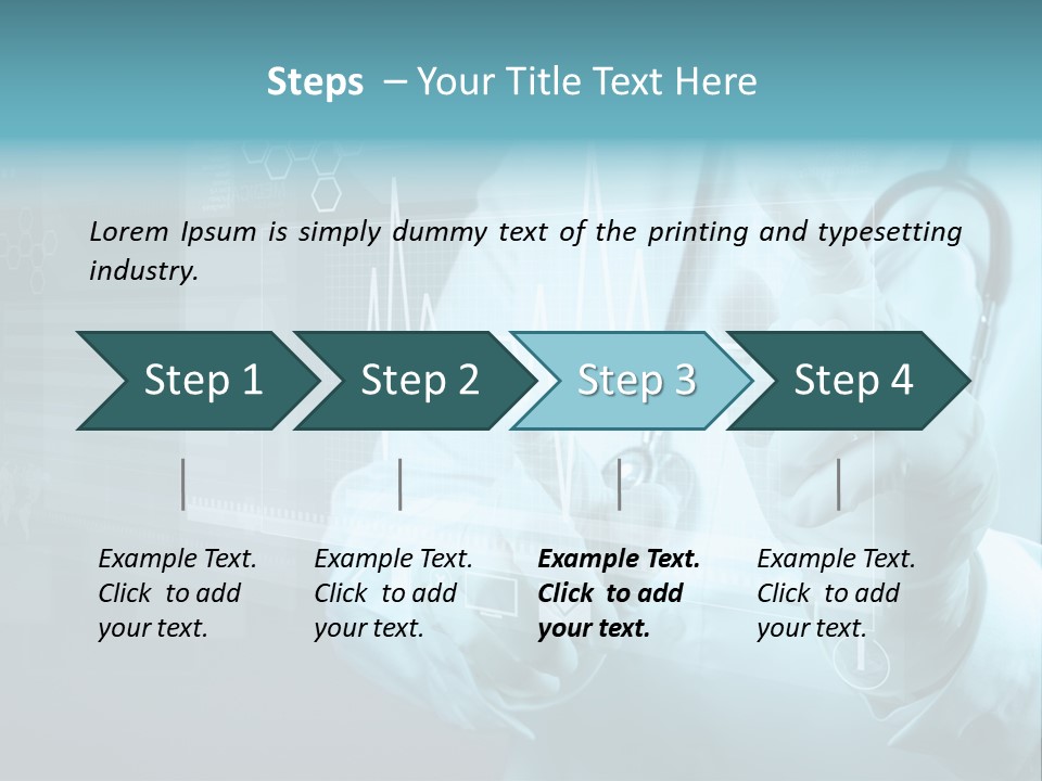 Doctor Chart Portal PowerPoint Template