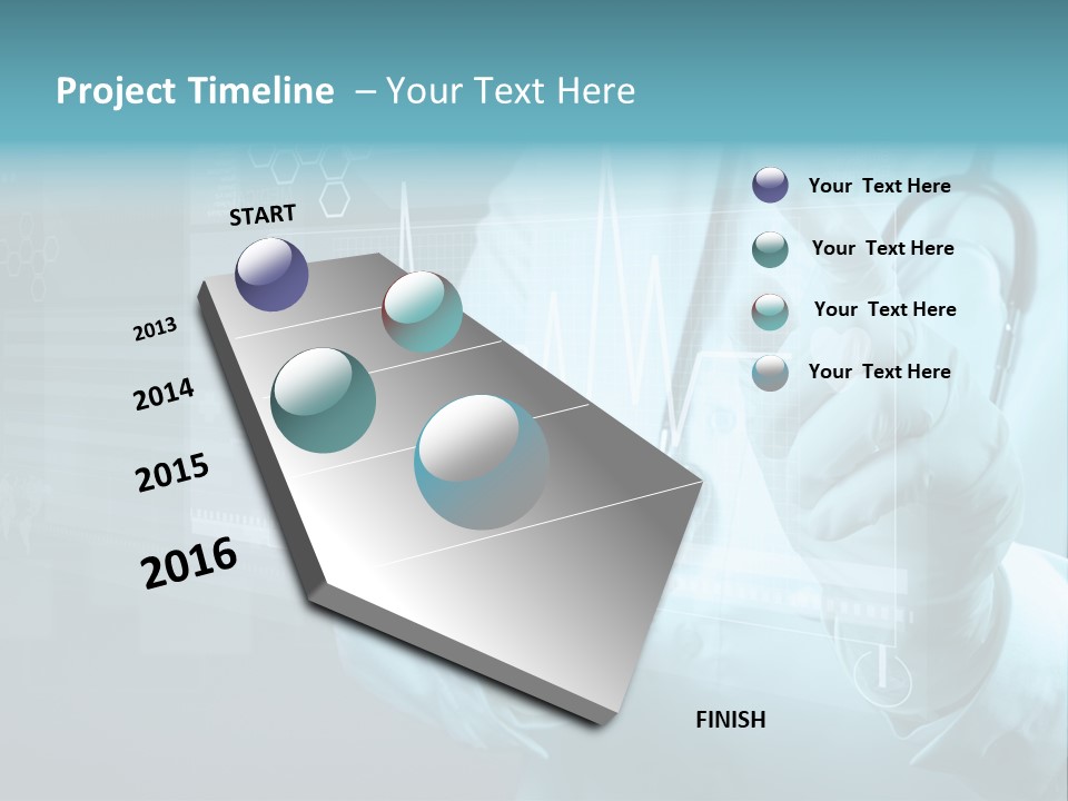 Doctor Chart Portal PowerPoint Template