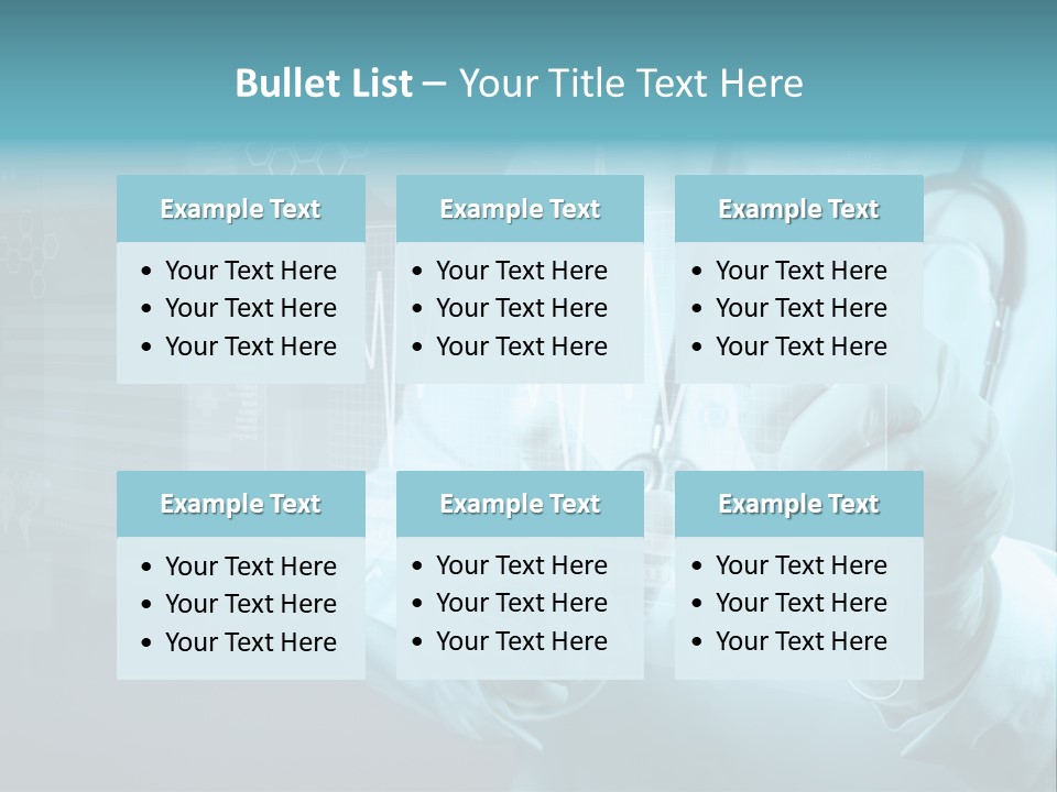Doctor Chart Portal PowerPoint Template