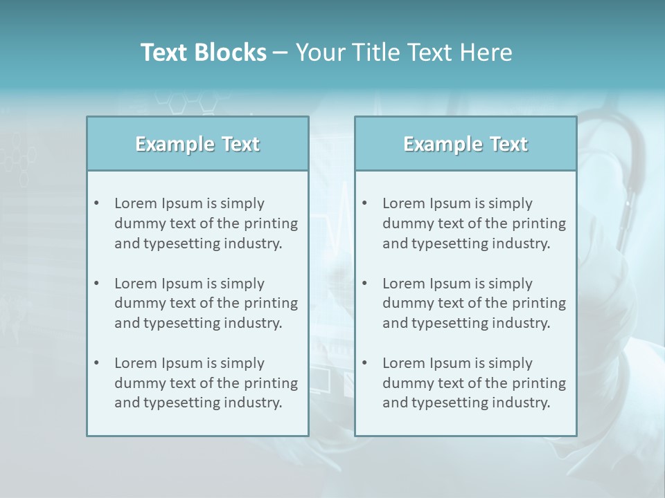 Doctor Chart Portal PowerPoint Template