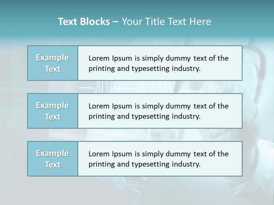 Doctor Chart Portal PowerPoint Template