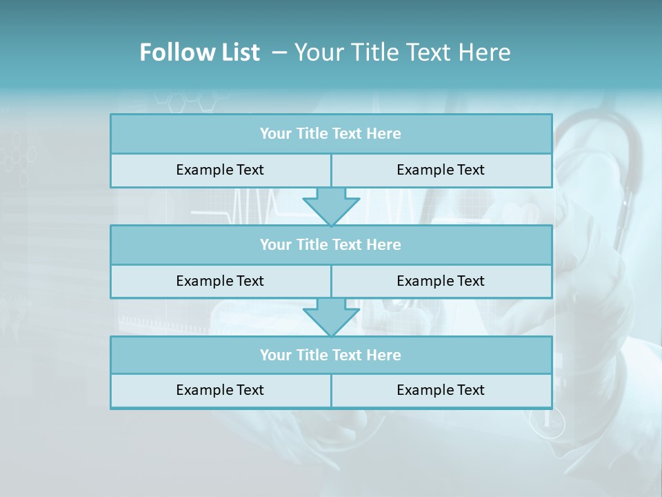 Doctor Chart Portal PowerPoint Template