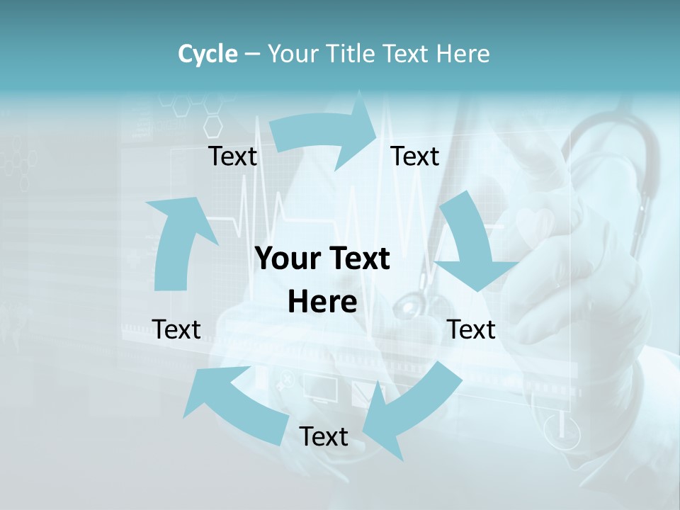 Doctor Chart Portal PowerPoint Template