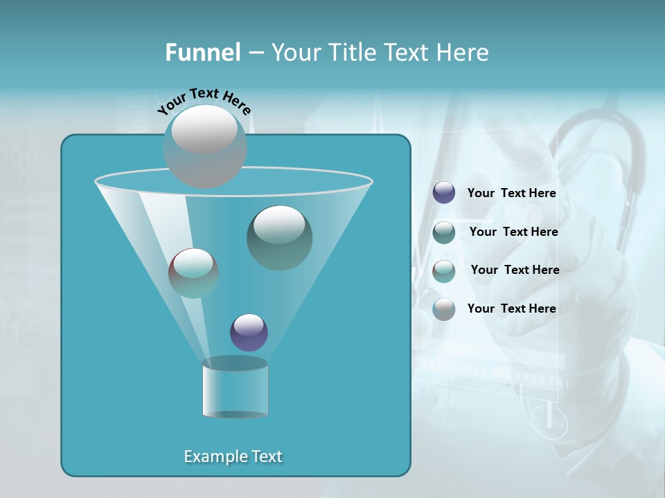 Doctor Chart Portal PowerPoint Template