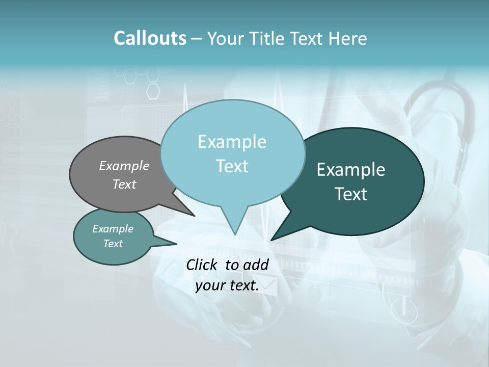 Doctor Chart Portal PowerPoint Template