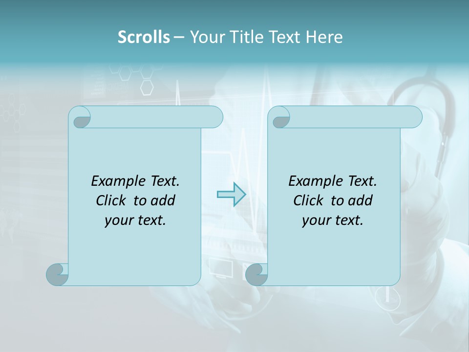 Doctor Chart Portal PowerPoint Template