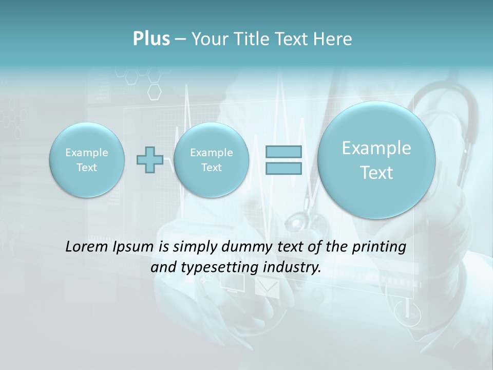 Doctor Chart Portal PowerPoint Template