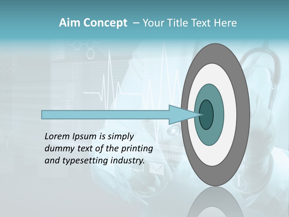 Doctor Chart Portal PowerPoint Template