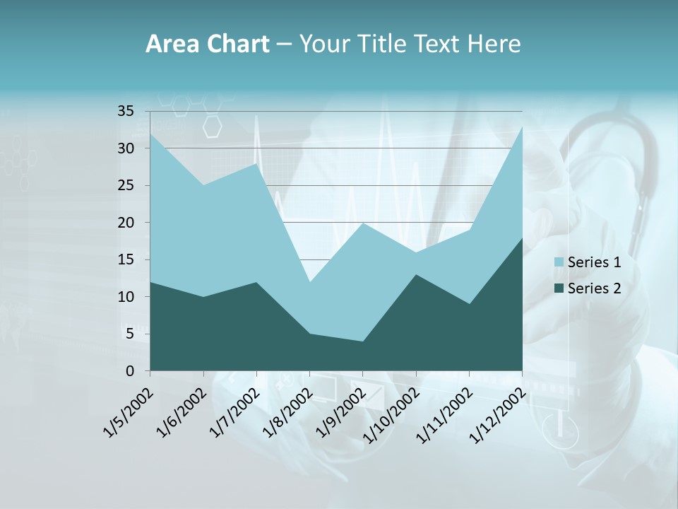 Doctor Chart Portal PowerPoint Template