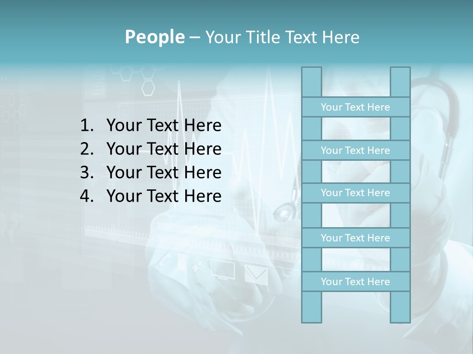 Doctor Chart Portal PowerPoint Template
