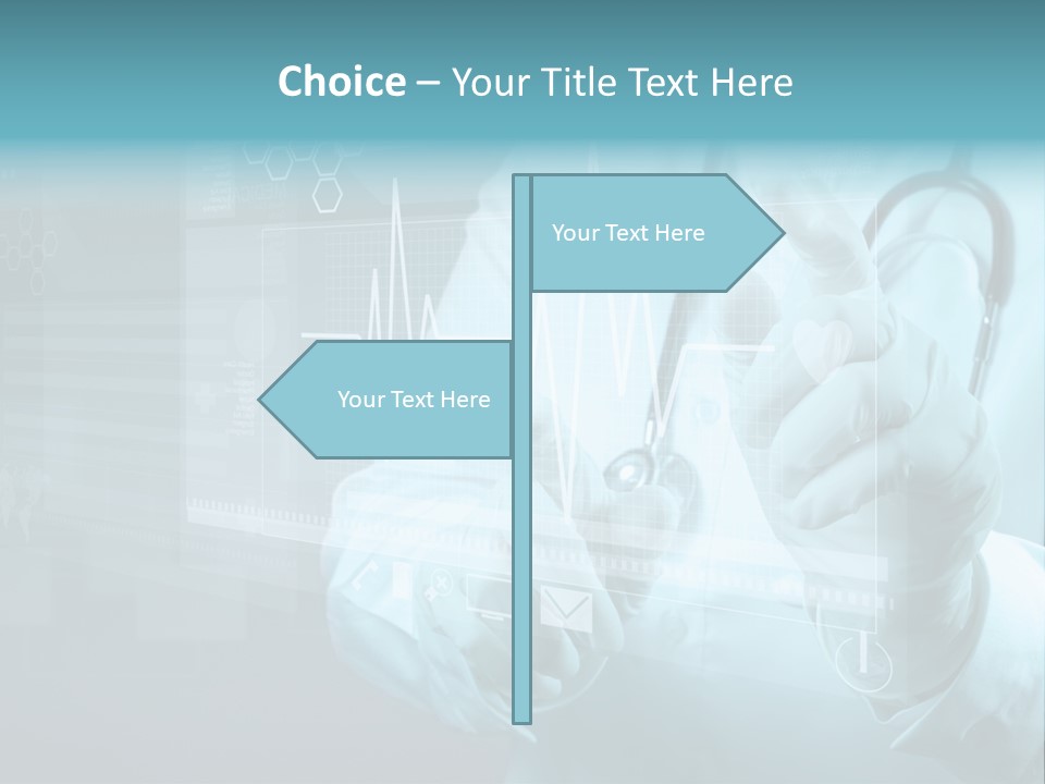 Doctor Chart Portal PowerPoint Template