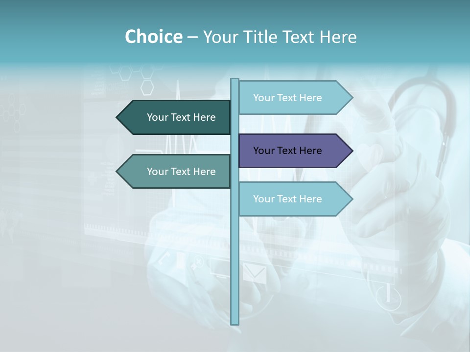 Doctor Chart Portal PowerPoint Template
