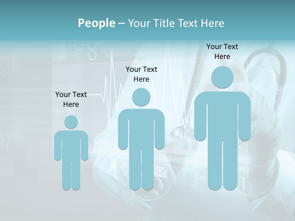 Doctor Chart Portal PowerPoint Template