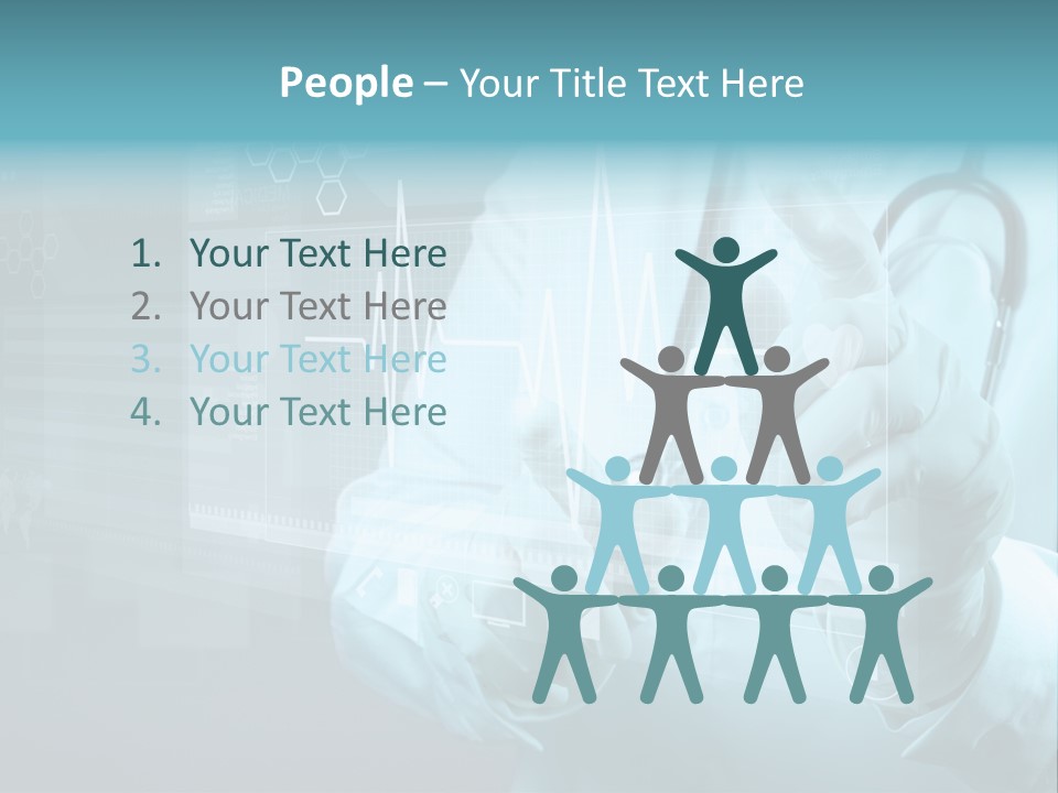 Doctor Chart Portal PowerPoint Template