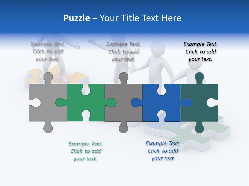 Worker Unite Team PowerPoint Template