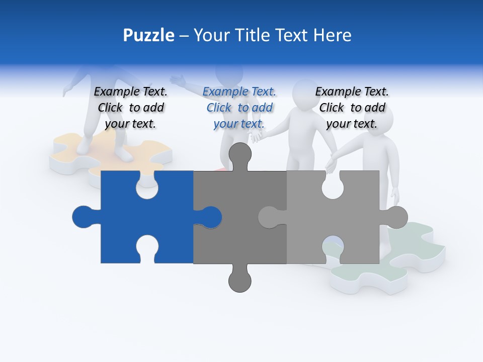 Worker Unite Team PowerPoint Template