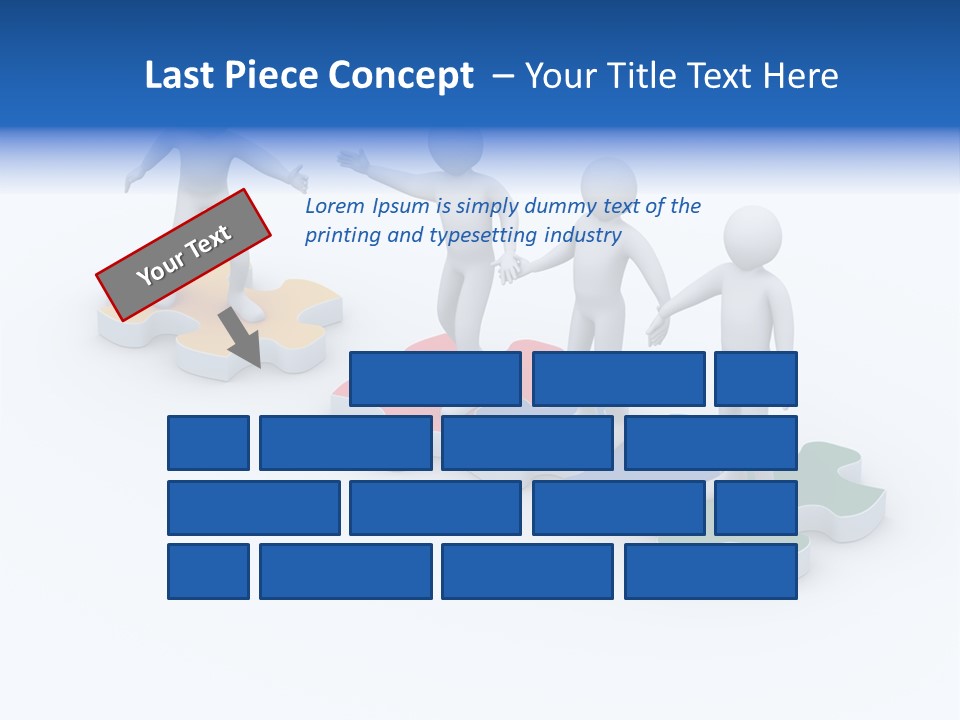Worker Unite Team PowerPoint Template