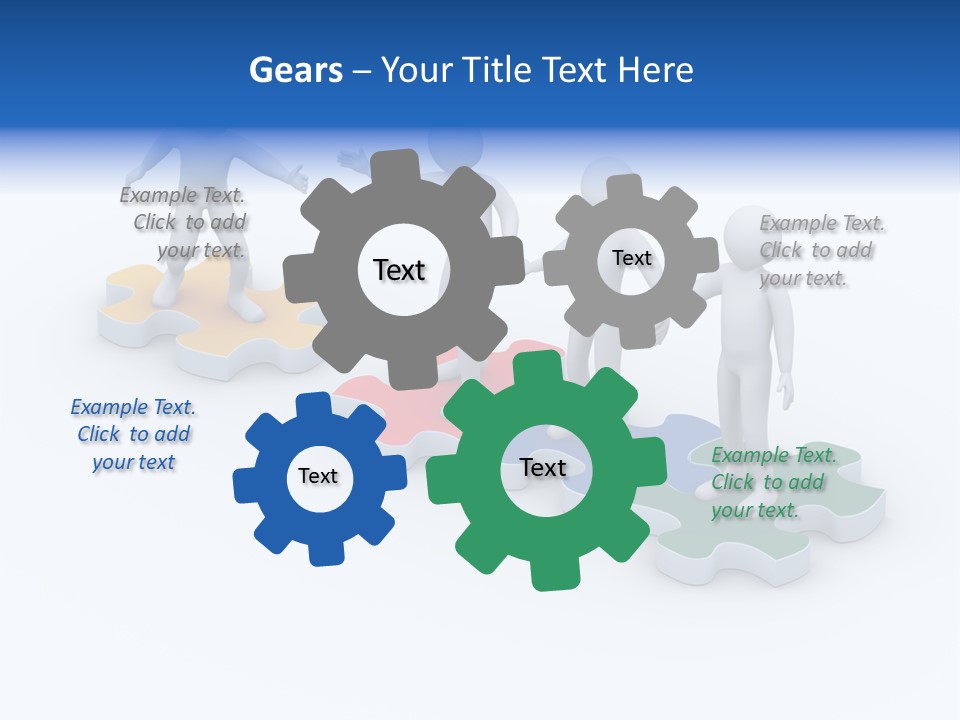 Worker Unite Team PowerPoint Template