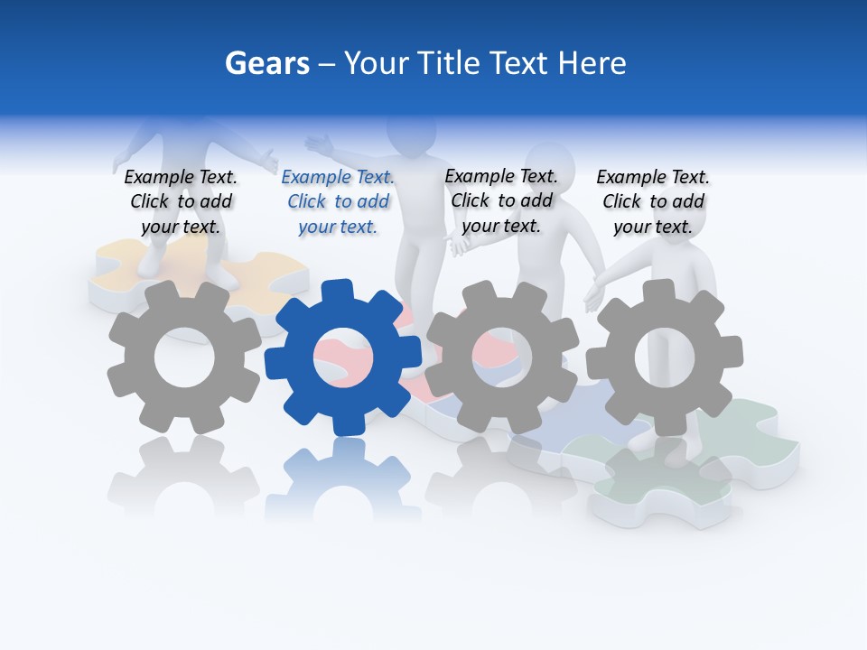 Worker Unite Team PowerPoint Template