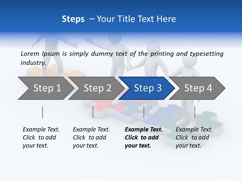 Worker Unite Team PowerPoint Template